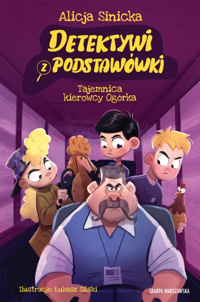 <img src='https://webimage.pl/pics/408/2/d9788384302408.jpg' style='height:440px' /> Detektywi z podstawówki. Tajemnica kierowcy Ogórka