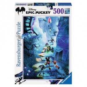 Puzzle 500: Disney - Mroczny Miki