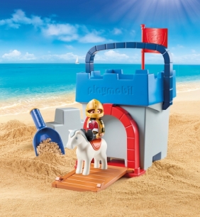 Playmobil 1.2.3 Sand: Zestaw "Zamek z piasku" (70340)