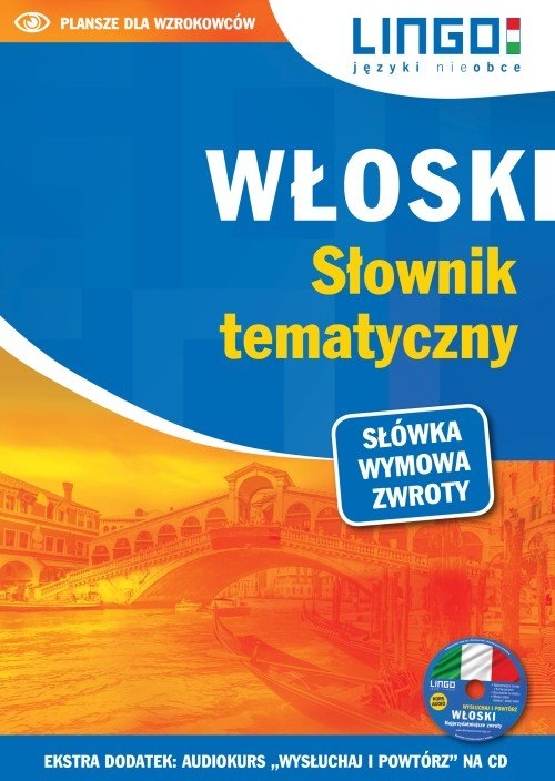 Włoski Słownik tematyczny + CD