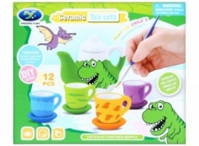 Zestaw kreatywny naczynia do malowania 12el