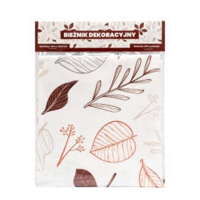 Bieżnik liście 40x140cm