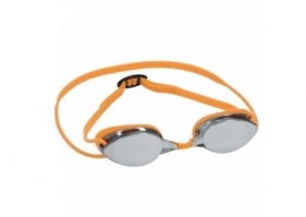Okulary do pływania lustrzane pomarańczowe