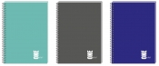 Kołozeszyt A5/100k kratka UV - One Color, 1 szt