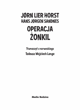 Operacja Żonkil - Jørn Lier Horst