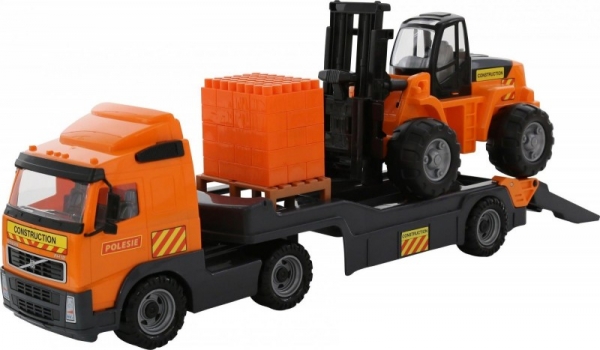 Volvo Samochód holownik z wózkiem widłowym (58409)