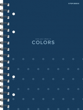 Kołozeszyt Top 2000 Colors A4/80k kratka, 1 szt