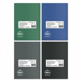 Zeszyt A5, 60k kratka - ECO PP Ocean Colors, 1 szt