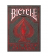 Karty Metalluxe czerwone BICYCLE