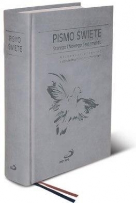 Pismo Święte ST i NT A4 (duża czcionka, szara) - Opracowanie zbiorowe