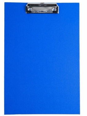Deska A5 PVC z klipem niebieska D.RECT