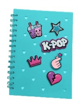 Coolpack, Kołobrulion A5/100k kratka - K-Pop Rainbow