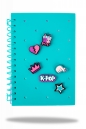 Coolpack, Kołobrulion A5/100k kratka - K-Pop Rainbow