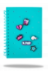 Coolpack, Kołobrulion A5/100k kratka - K-Pop Rainbow