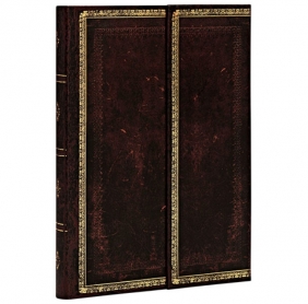 Notatnik w linie Paperblanks Black Moroccan Flexi Mini