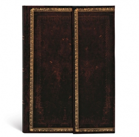 Notatnik w linie Paperblanks Black Moroccan Flexi Mini