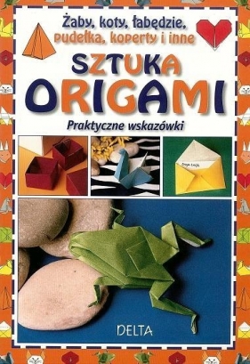 Sztuka origami żaby koty łabędzie pudełka koperty i inne - <br />
