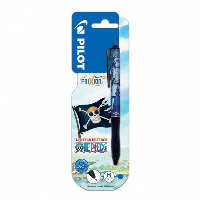 <img src='https://webimage.pl/pics/409/9/d3131910449409.jpg' style='height:440px' /> Pióro kulkowe Frixion niebieski One Piece