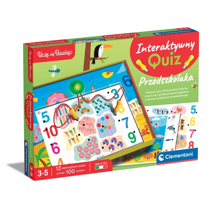 Uczę się bawiąc. Interaktywny quiz przedszkolaka (50940)