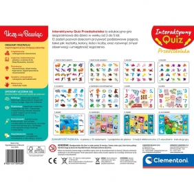 Uczę się bawiąc. Interaktywny quiz przedszkolaka (50940)