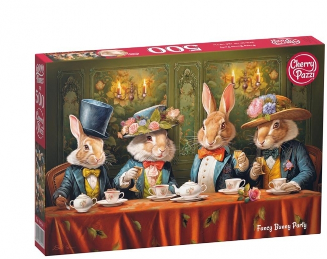 <img src='https://webimage.pl/pics/410/0/d5903728720050.jpg' style='height:440px' /> Puzzle 500 Fancy Bunny Party