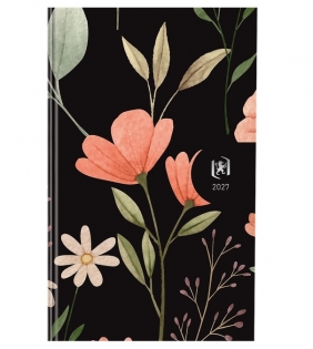 Kalendarz 2027 tygodniowy A6 Oxford Flowers, 1 szt