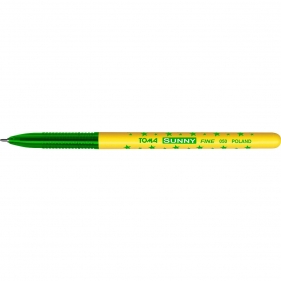 Długopis w gwiazdki Sunny - zielony (TO-050)