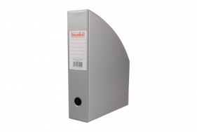Pudło do Archiwum/Dokumentów - silver 7cm KSE-35-01 - BIURFOL