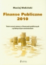 Finanse Publliczne 2010 Tekst nowej ustawy o finansach publicznych z