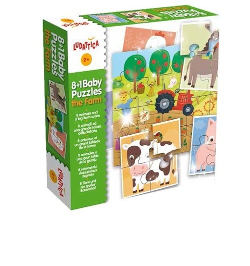 Ludattica Baby Puzzle Farma (51410)