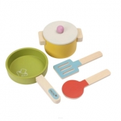 Akcesoria kuchenne drewniane 5el