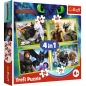 Trefl, Puzzle 4w1: Jak wytresować Smoka (34341)