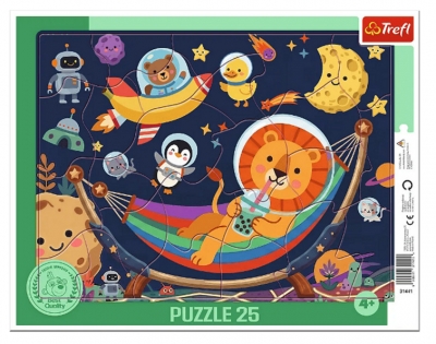 <img src='https://webimage.pl/pics/410/4/d590051131441031441.jpg' style='height:440px' /> Puzzle 25 Ramkowe Świat przyjaźni