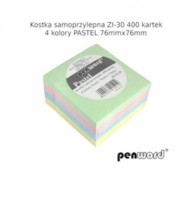 Kostka samoprzylepna pastel 76x76mm 400K