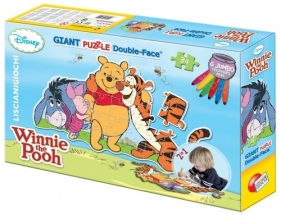 Puzzle dwustronne gigant Kubuś Puchatek 34 - <br />