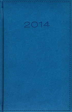 Kalendarz 2014 B6 41D Turkus dzienny - <br />