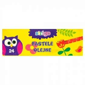 Pastele olejne Strigo, 24 kolory (SSC028)