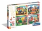Puzzle 4w1 Super Kolor Busy At Work