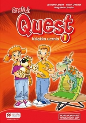 English Quest 1. Podręcznik - Jeanette Corbett, Magdalena Kon, Roisin O'Farrell