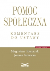 Pomoc społeczna. (Uszkodzona okładka)