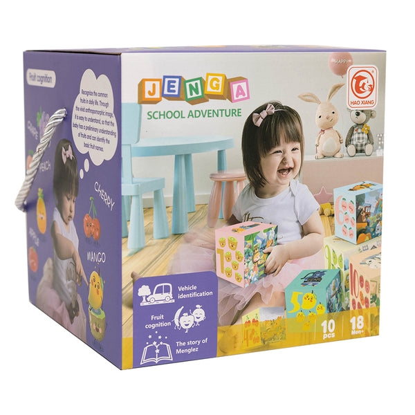 Pudełkowa wieża, 10el.