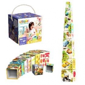 Pudełkowa wieża, 10el.