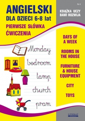 Angielski dla dzieci 6-8 lat Zeszyt 4 - Joanna Bednarska