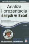 Analiza i prezentacja danych w Microsoft Excel Vademecum Walkenbacha Michael Alexander, Walkenbach John