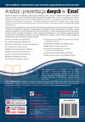 Analiza i prezentacja danych w Microsoft Excel - Michael Alexander, Walkenbach John