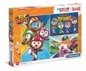 Puzzle 3x48 Super kolor: Top Wing