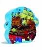 Puzzle postaciowe Statek piracki (DJ07241)