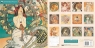 Kalendarz 2026 ścienny kwadrat Alfons Mucha