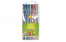 Długopisy żelowe brokatowe Cricco, 6 kolorów (CR815W6)