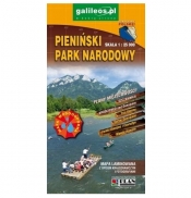 Mapa wodoodporna - Pieniński PN 1:25 000 - Opracowanie zbiorowe